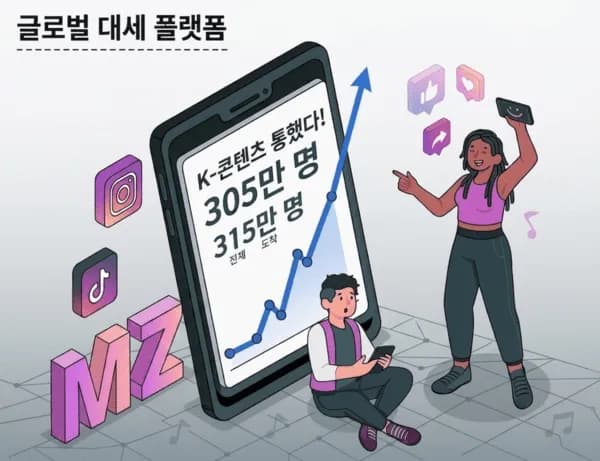 K-콘텐츠의 새 지평, ‘숏챌’ 전 세계 231개국 집어삼키다… 9개월 만에 310만 돌파