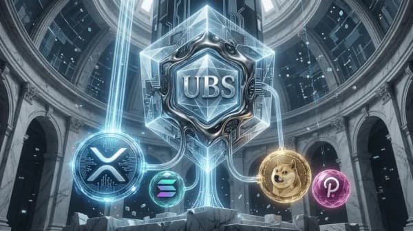 월가 거물 UBS, 가상자산 거래 출격 임박… XRP ETF 보유 공개