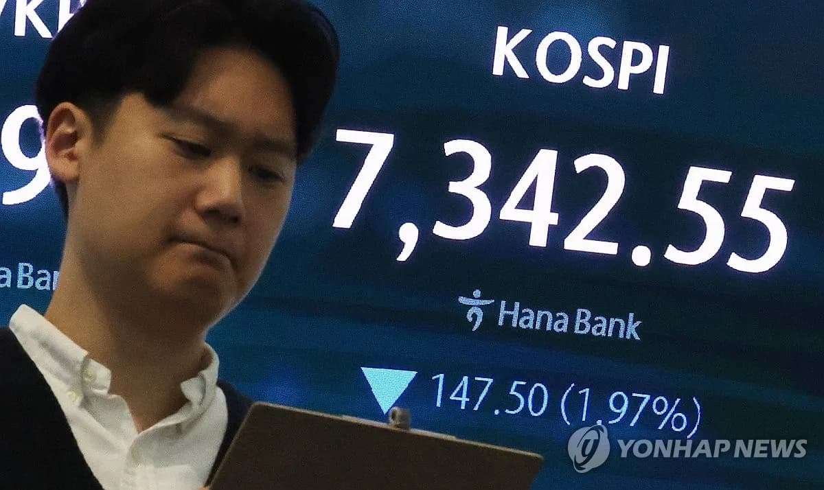 코스피 7,000선 첫 돌파 후 숨 고르기...1% 넘게 하락 - TokenPost
