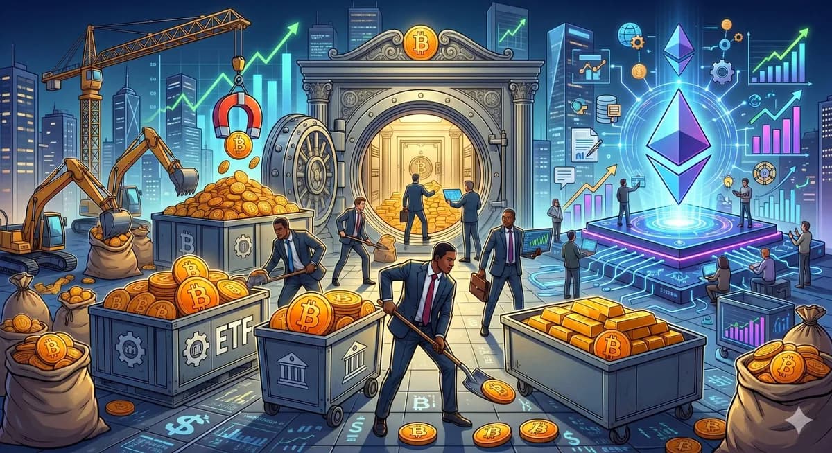 “안전 자산은 역시 비트코인” 기관들, 이더리움 비중 줄이고 BTC 늘렸다
