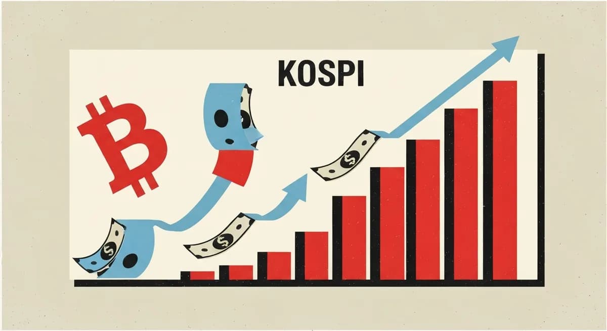 비트코인 약세·코스피 강세에 국내 가상자산 시장 위축 - TokenPost