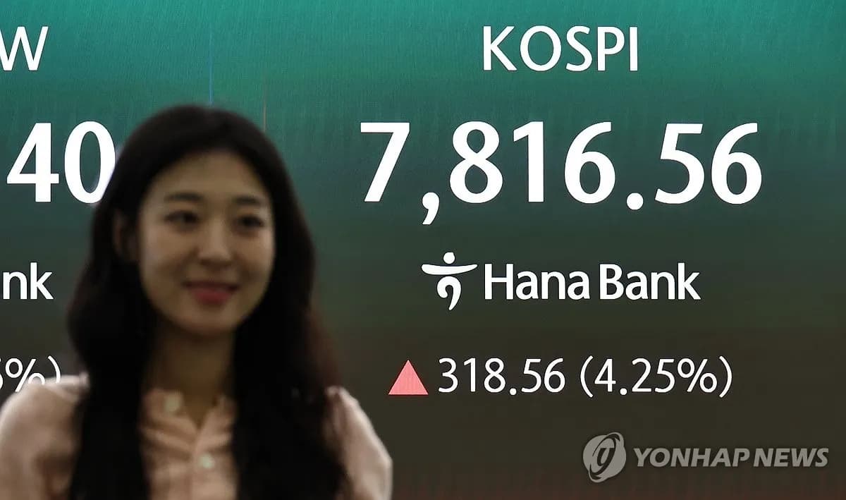 코스피, 사상 첫 7,800선 돌파… 매수세에 상승 탄력 - TokenPost