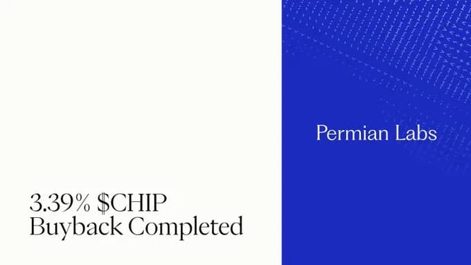 USD.AI, CHIP 3억3880만개 바이백 진행…전체 공급량의 3.39%