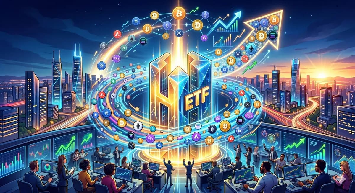 하이퍼리퀴드 ETF, 첫날 180만달러 거래… ‘알트 ETF 시대’ 신호탄 되나