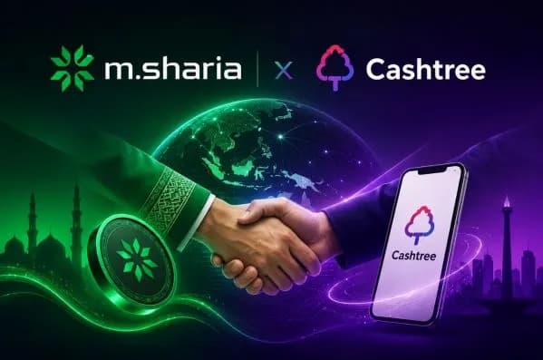 M.Sharia, 인도네시아 Cashtree와 전략적 제휴 체결… 3,800만 등록 회원 대상, Sharia-Compliant Web3 접근성 확대