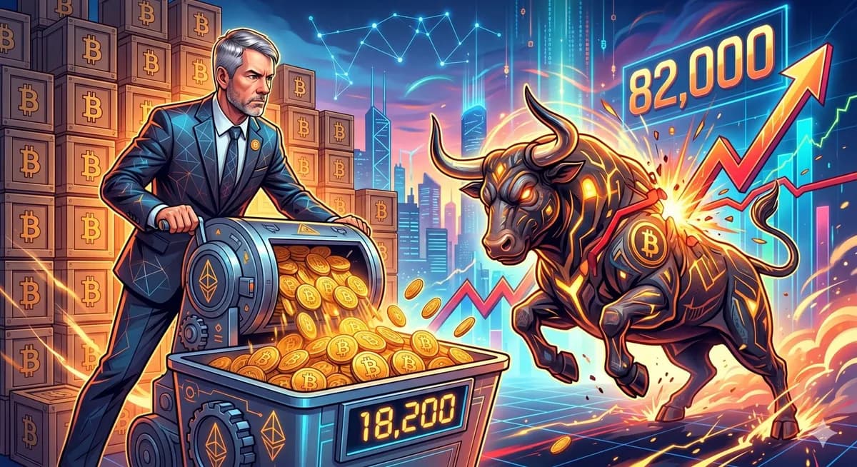 BTC 8.2만달러 돌파는 스트래티지 덕분?… 이틀 새 1만8200개 쓸어 담았다