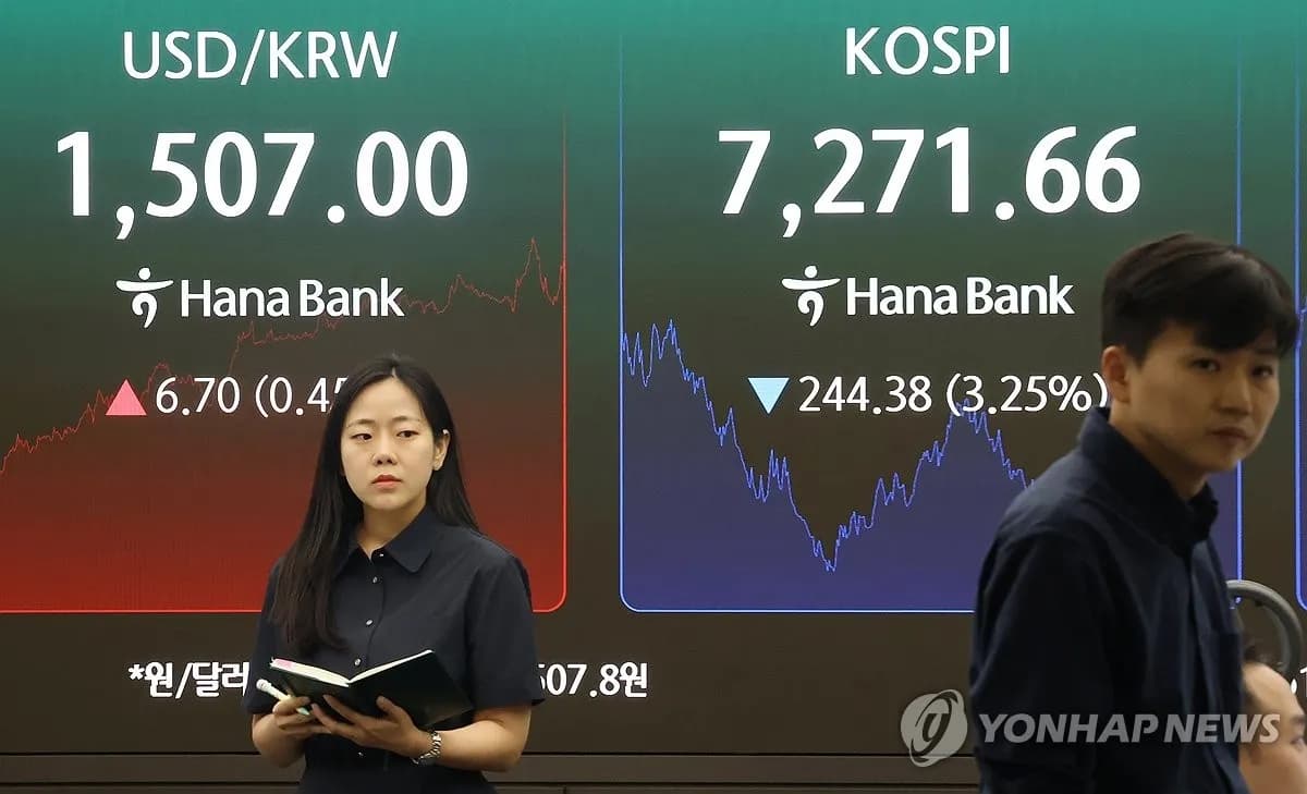 외국인 매도에 휘청한 코스피, 7,200선에서 방어 성공 - TokenPost