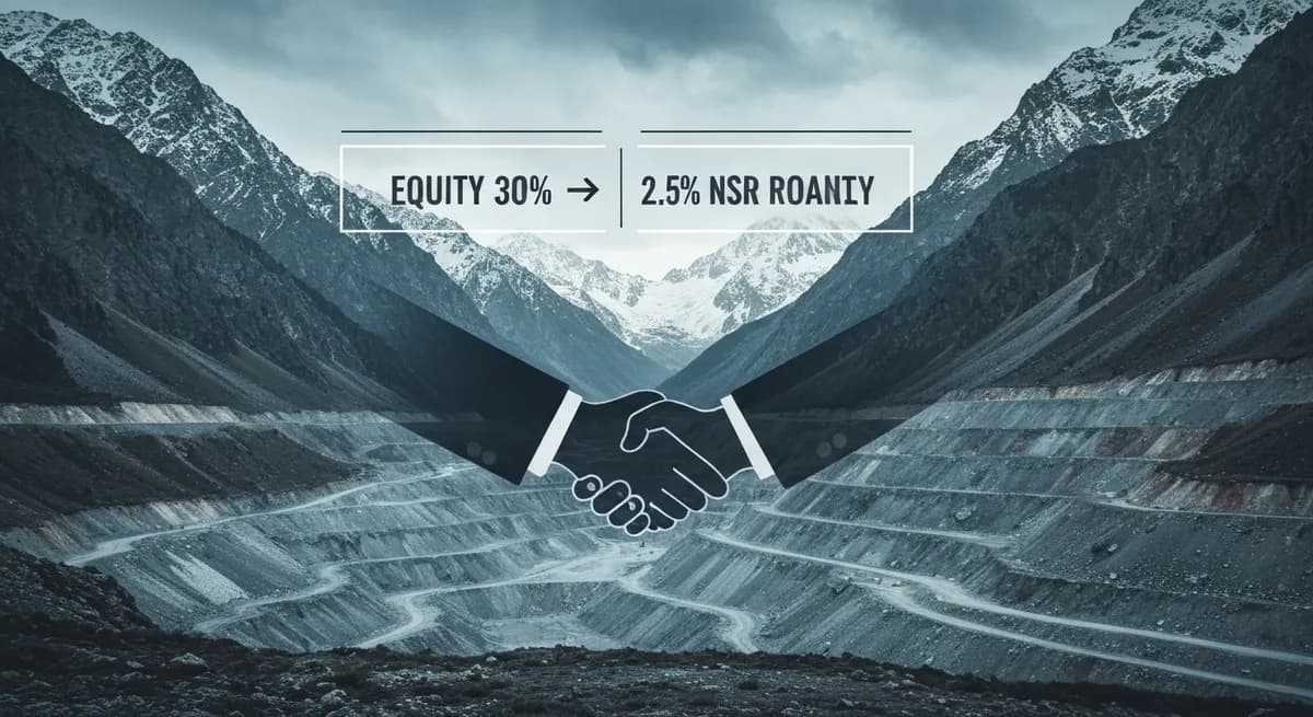 로열 골드, 튀르키예 호드 마덴 지분 줄이고 2.5% NSR 로열티로 전환…승인 변수 남아 - TokenPost