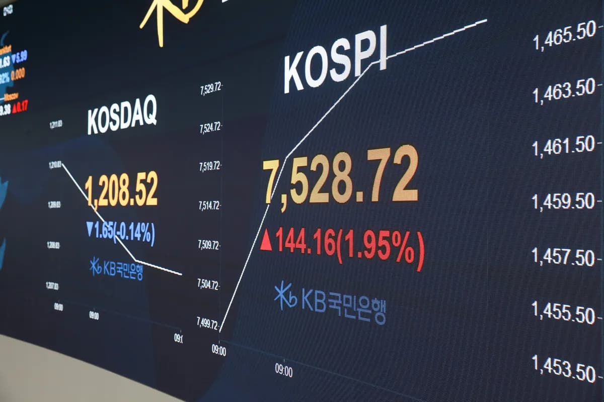 코스피 3% 급락·국채금리 쇼크 속 SEC 토큰화 주식 허용 임박, 카이아 JPYC 발행