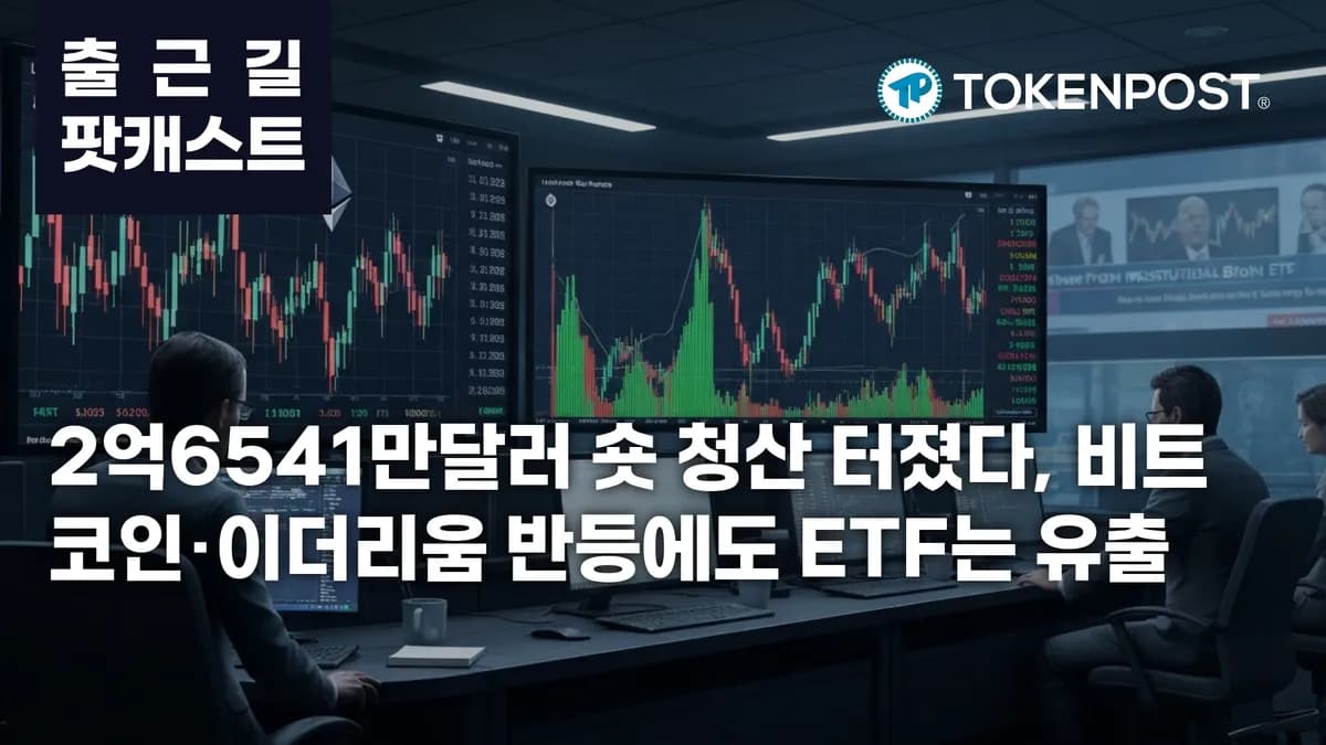 ์ด๋๋ฆฌ์ 2,138๋ฌ๋ฌ ๋ฐ๋ฑโฆ์ 1.7์ต๋ฌ๋ฌ ์ฒญ์ฐ ์ ETF 3.5๋ง ETH ์ ์ถยท์์กฐ์ฌ 450์ต ์์ค
