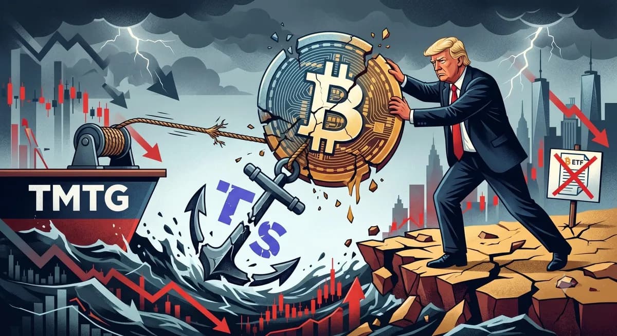 트럼프도 못 뚫은 디지털자산 한파…’트루스소셜 ETF’ 출범 무산