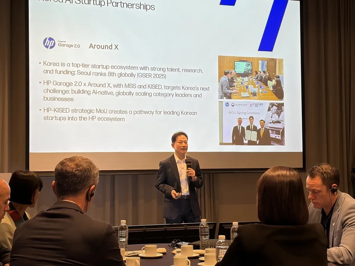 HP, 국내 AI 스타트업과 글로벌 공략 위한 '개러지 2.0' 출범 - TokenPost