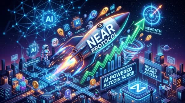 글로벌 AI 광풍 탄 니어프로토콜, 한 달 새 93% 폭등하며 알트 시장 견인