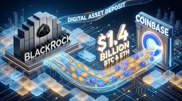 기관 매도 압력 가속화… 블랙록, 코인베이스로 1억 4,000만 달러 규모 BTC·ETH 기습 입금