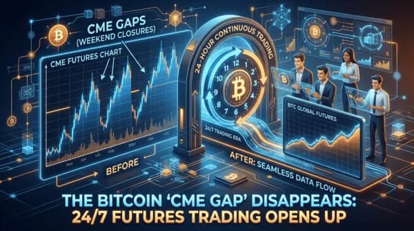 역사 속으로 사라지는 ‘CME 갭’… 시카고상품거래소, 비트코인 24시간 선물 거래 전격 개시