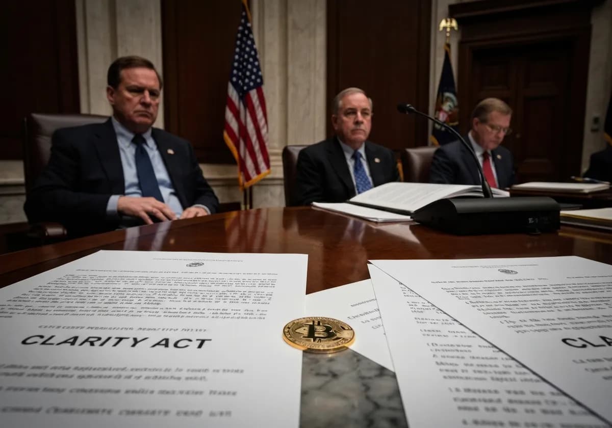 美 CLARITY Act 연내 처리 분수령…상원 막판 협상 진통 - TokenPost