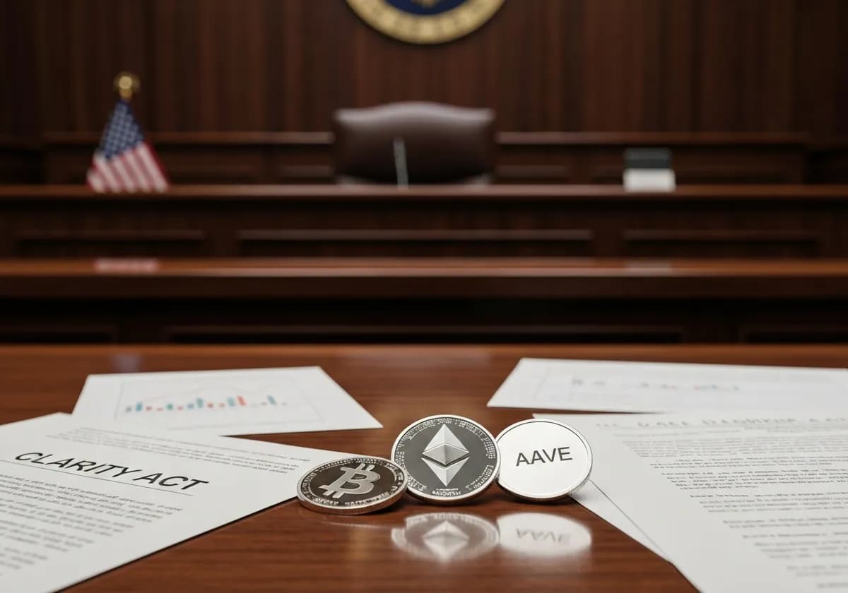 CLARITY 법안 분기점…이더리움·체인링크·에이브 반등 주목 - TokenPost