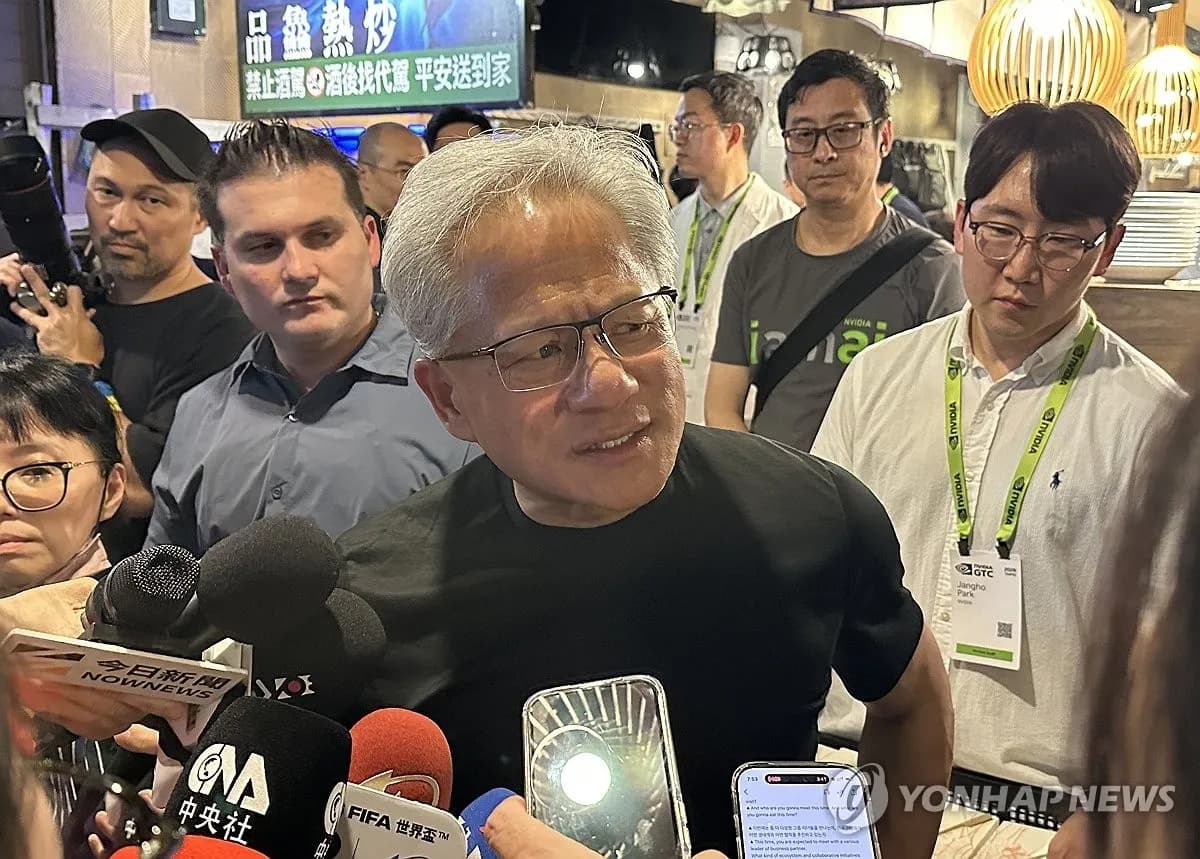 엔비디아 CEO 젠슨 황, 한국 인공지능 협력 확대 위한 방한 - TokenPost