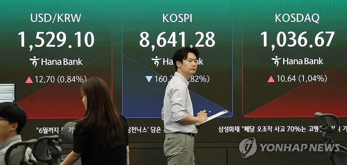 코스피 약세에 환율 급등, 투자자 위험관리 경고음 - TokenPost