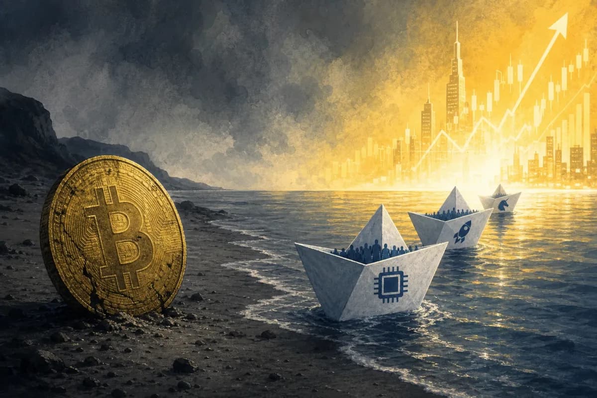 비트코인, 美증시 랠리서 소외…AI·IPO로 자금 이동 - TokenPost