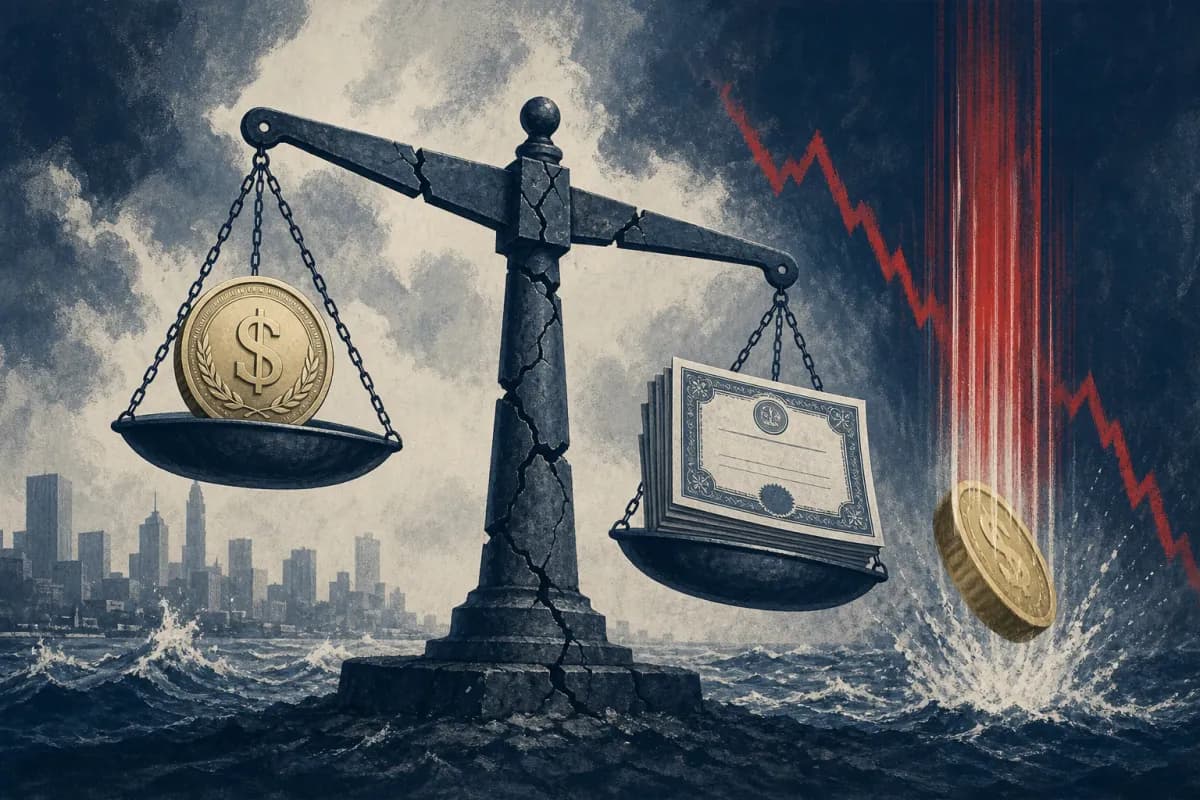 ๋นํธ์ฝ์ธ ๊ธ๋ฝ์ apxUSD ๋ํ๊น
โฆ์คํ
์ด๋ธ์ฝ์ธ ๊ตฌ์กฐ ๋ฆฌ์คํฌ ์ฌ๋ถ๊ฐ - TokenPost