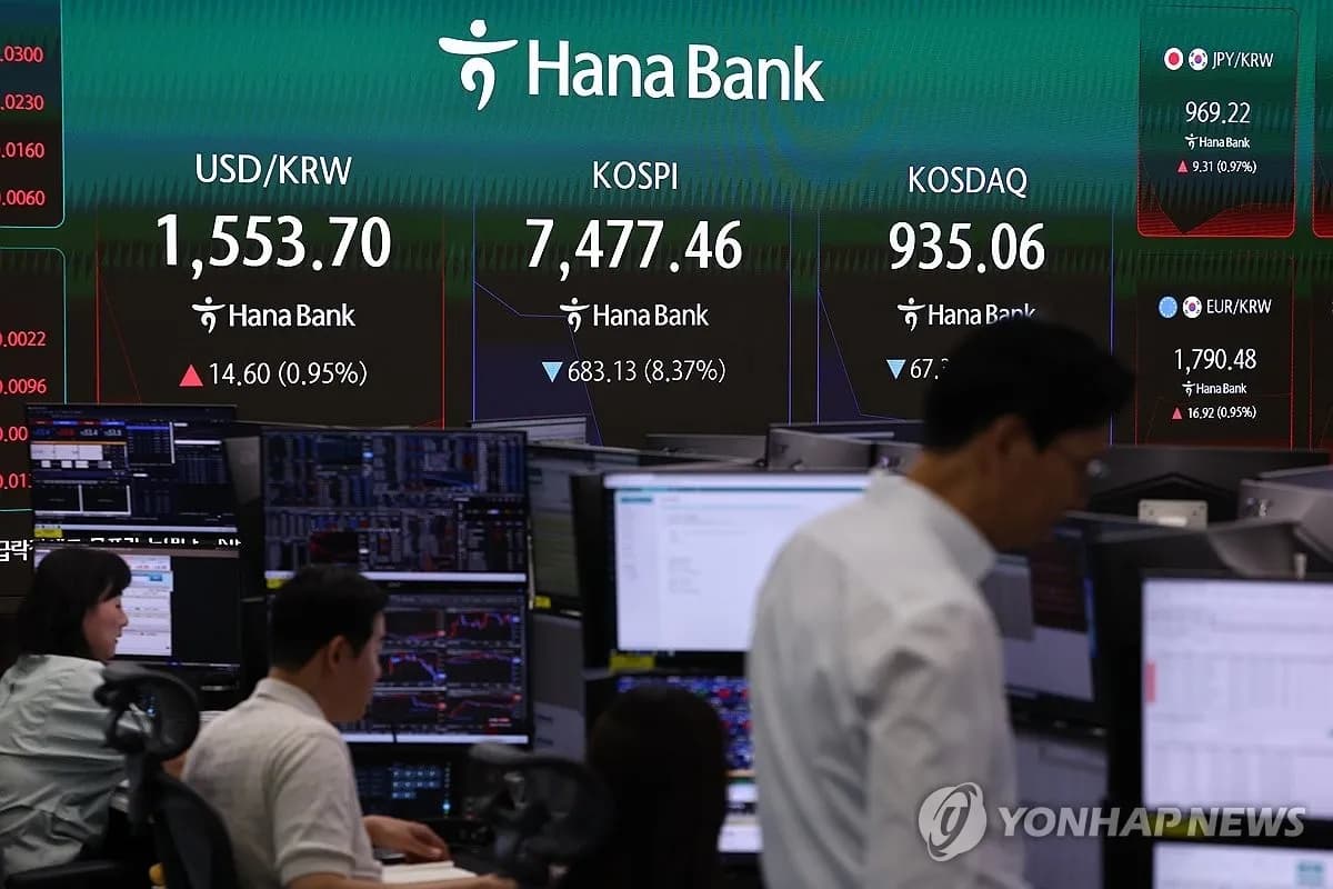 코스피, 반도체 약세와 금리 부담으로 급락에도 국내 증권사 '단기 숨고르기' 해석 - TokenPost