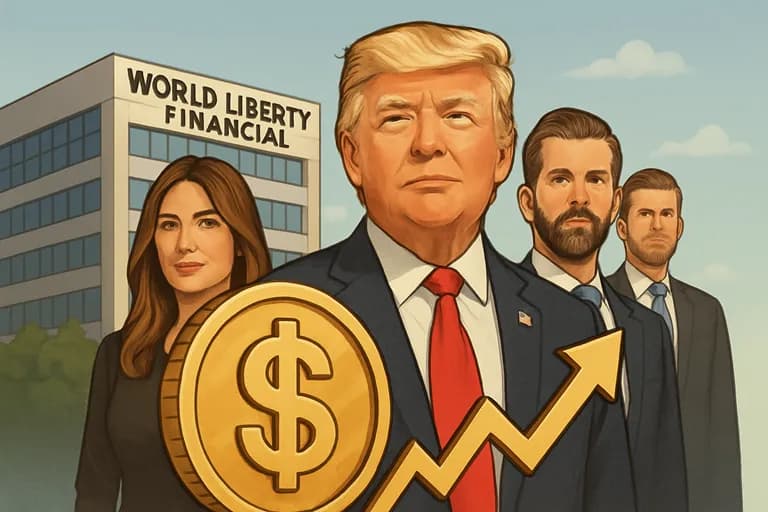 트럼프 일가, 디지털자산 사업으로 3조5000억원 벌었다…투자자 손실도 3조4000억원(종합)