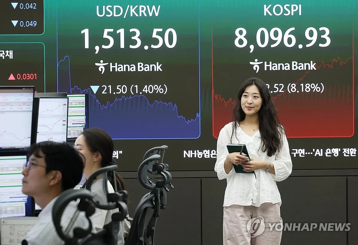 코스피, 차익실현 압박 속 8,000선 유지 가능성 탐색 - TokenPost