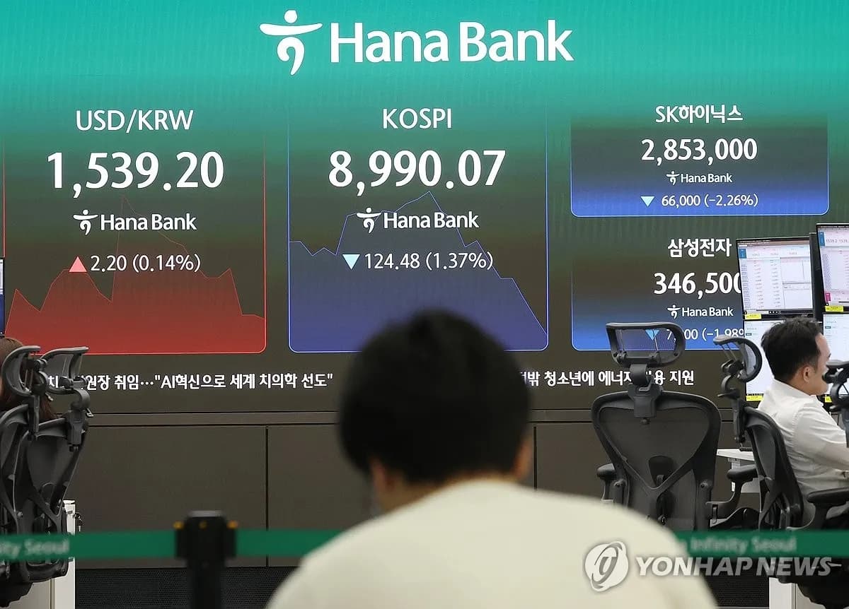 코스피 또다시 8% 폭락, 서킷브레이커 발동 - TokenPost