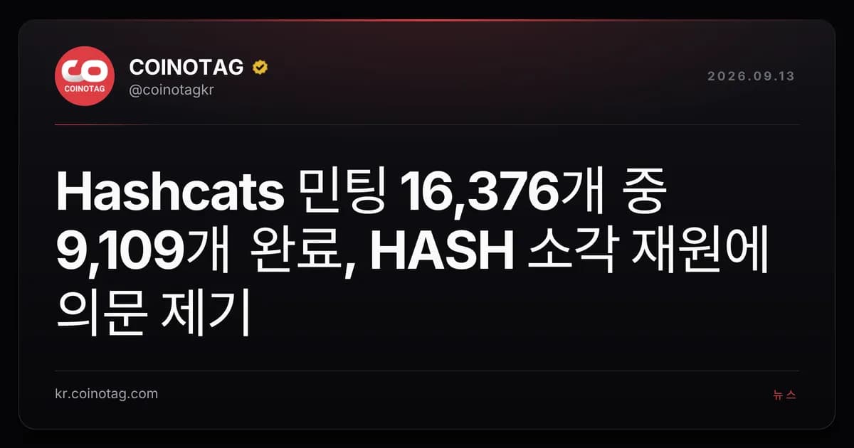 Hashcats ๋ฏผํ
16,376๊ฐ ์ค 9,109๊ฐ ์๋ฃ, HASH ์๊ฐ ์ฌ์์ ์๋ฌธ ์ ๊ธฐ